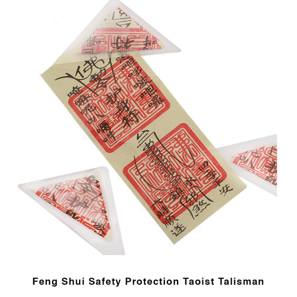 Feng Shui Kai Guang Talisman Bag + Traditional Chinese Taoist Talisman/Amulet