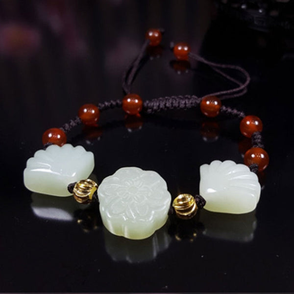 Xinjiang Hetian White Jade Bracelet For Men and Women