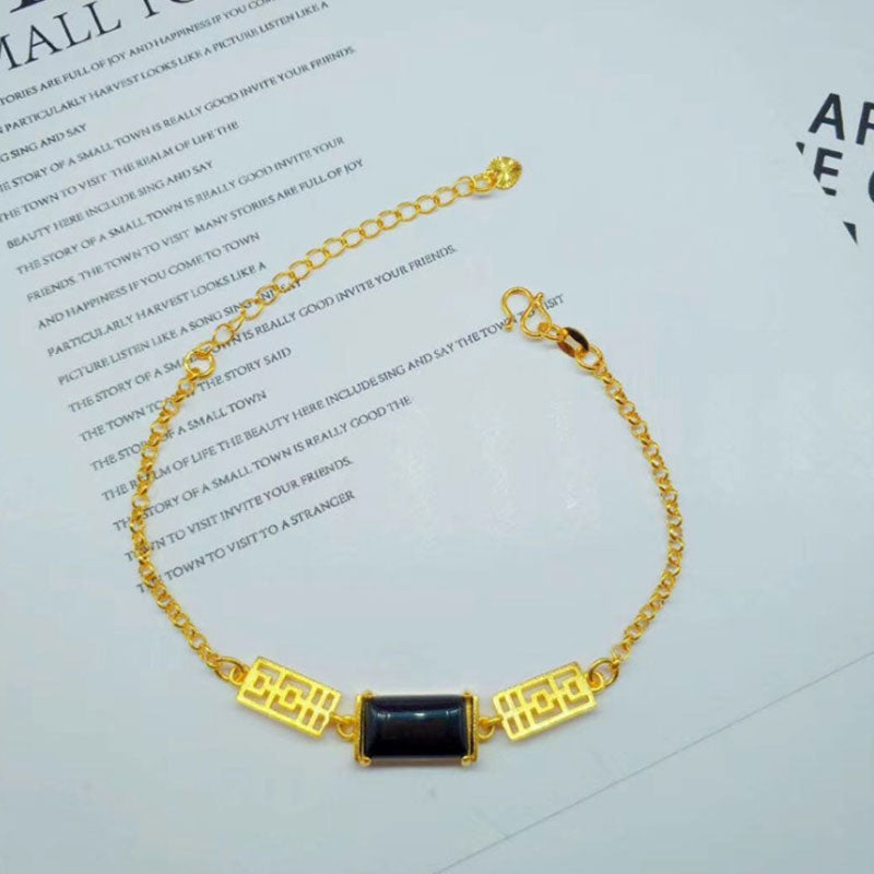 Feng Shui Gold Plated Double Lucky Bracelet (for couple)