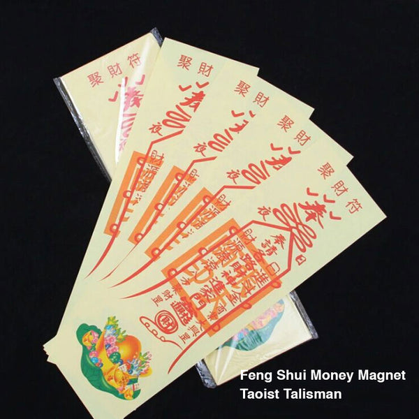 Feng Shui Kai Guang Talisman Bag + Traditional Chinese Taoist Talisman/Amulet
