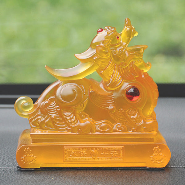 Resin Lucy Pixiu Car Decoration - Bless a Safe Journey