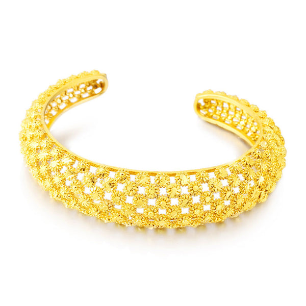 Adjustable Feng Shui Auspicious Gold Plated Bracelet