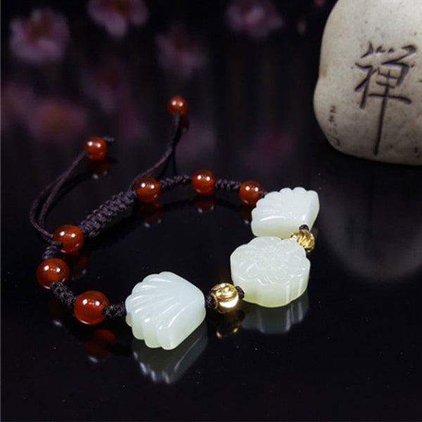 Xinjiang Hetian White Jade Bracelet For Men and Women