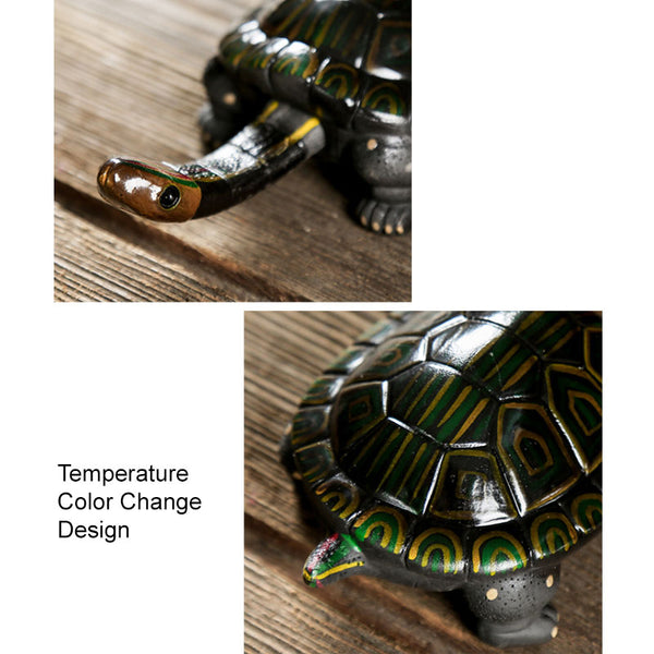Lucky Turtle Home Decoration - Color changed based on Temperature