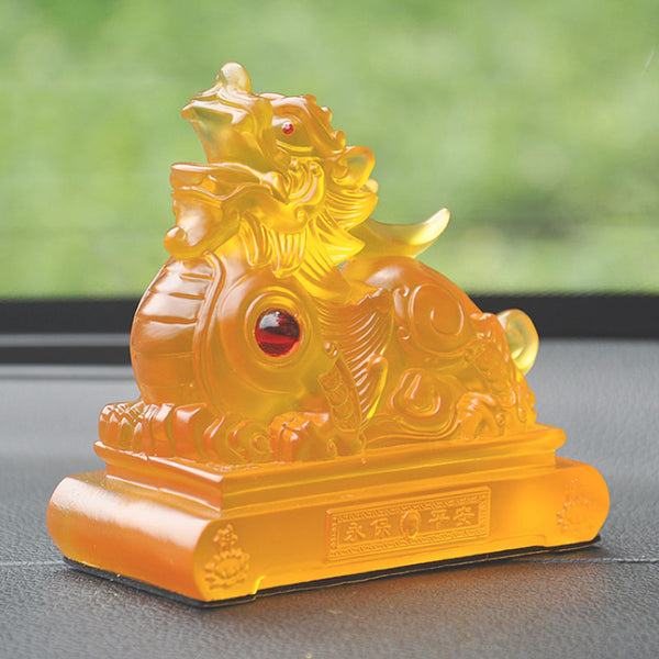 Resin Lucy Pixiu Car Decoration - Bless a Safe Journey